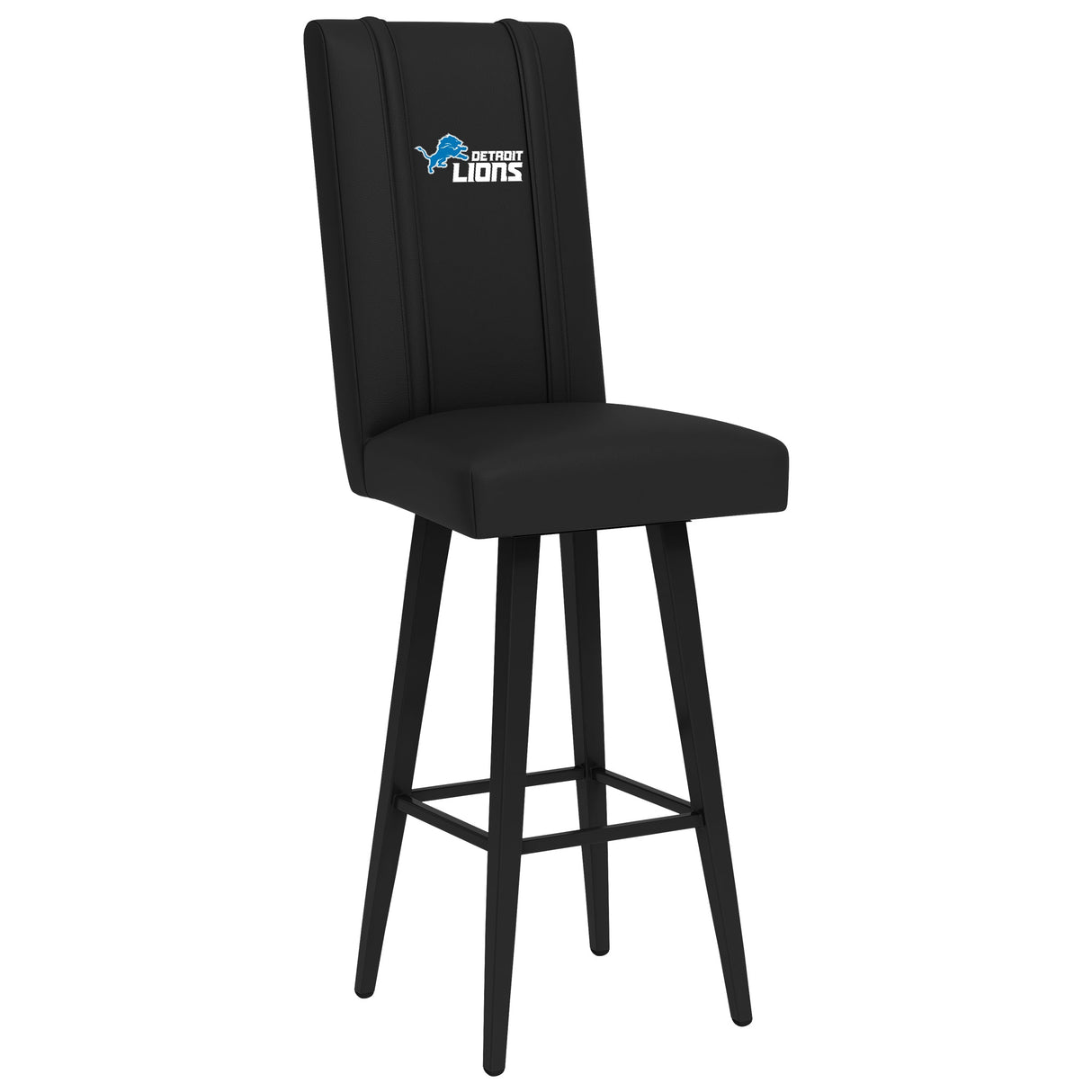 Swivel Bar Stool 2000 with Detroit Lions Secondary Logo