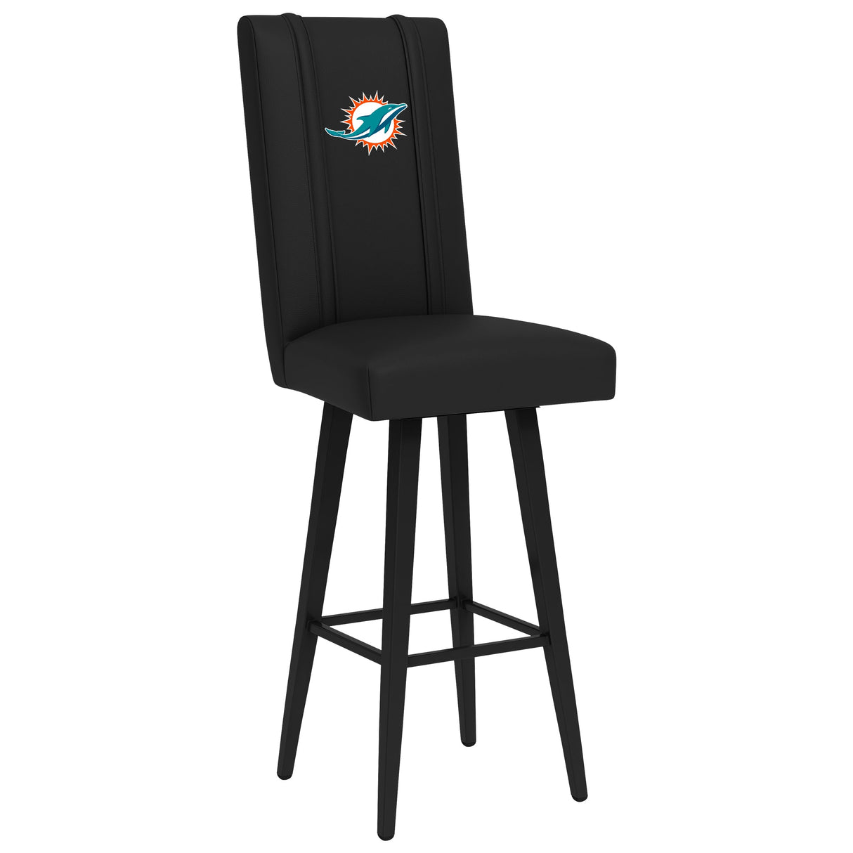 Swivel Bar Stool 2000 with Miami Dolphins Primary Logo