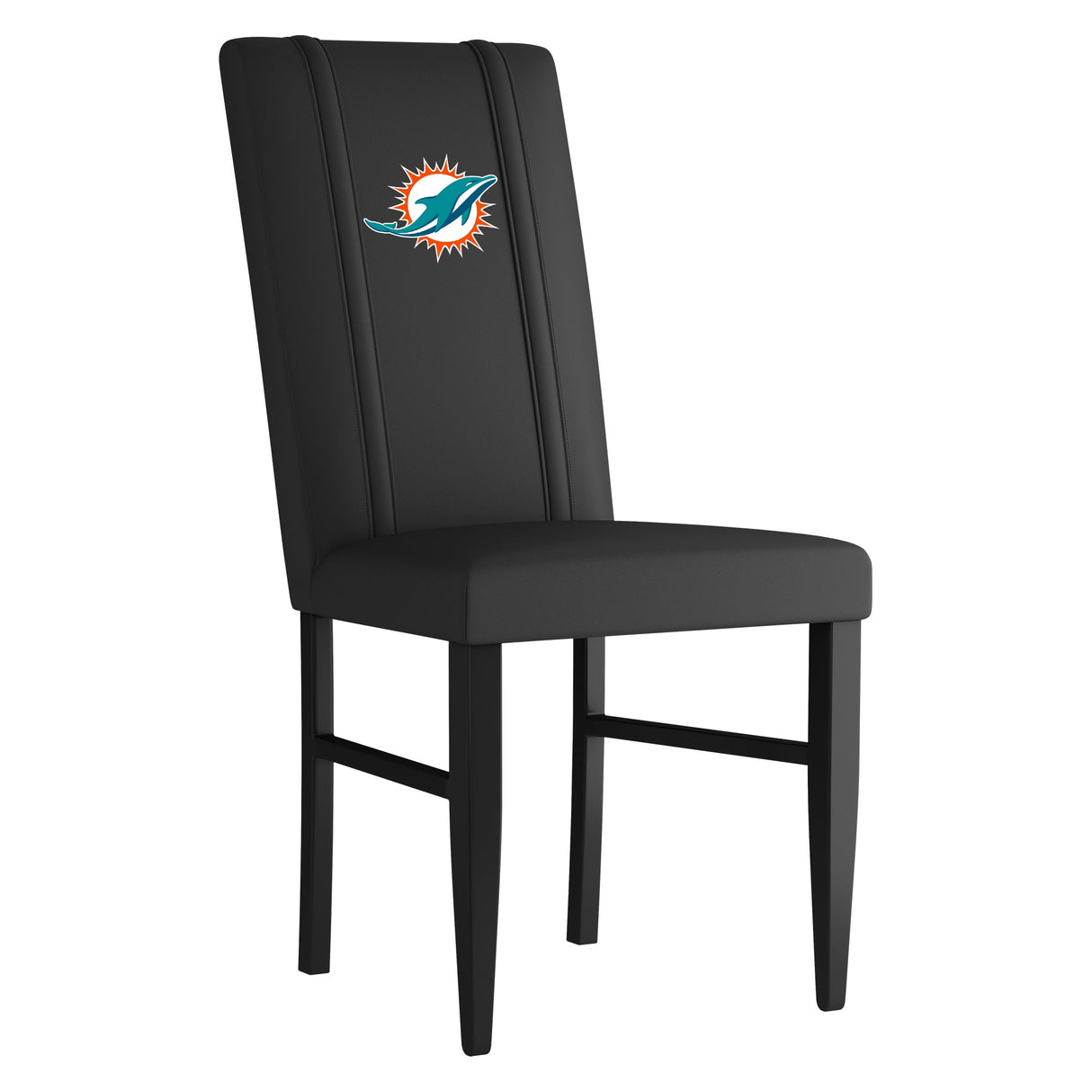 Side Chair 2000 with Miami Dolphins Primary Logo Set of 2