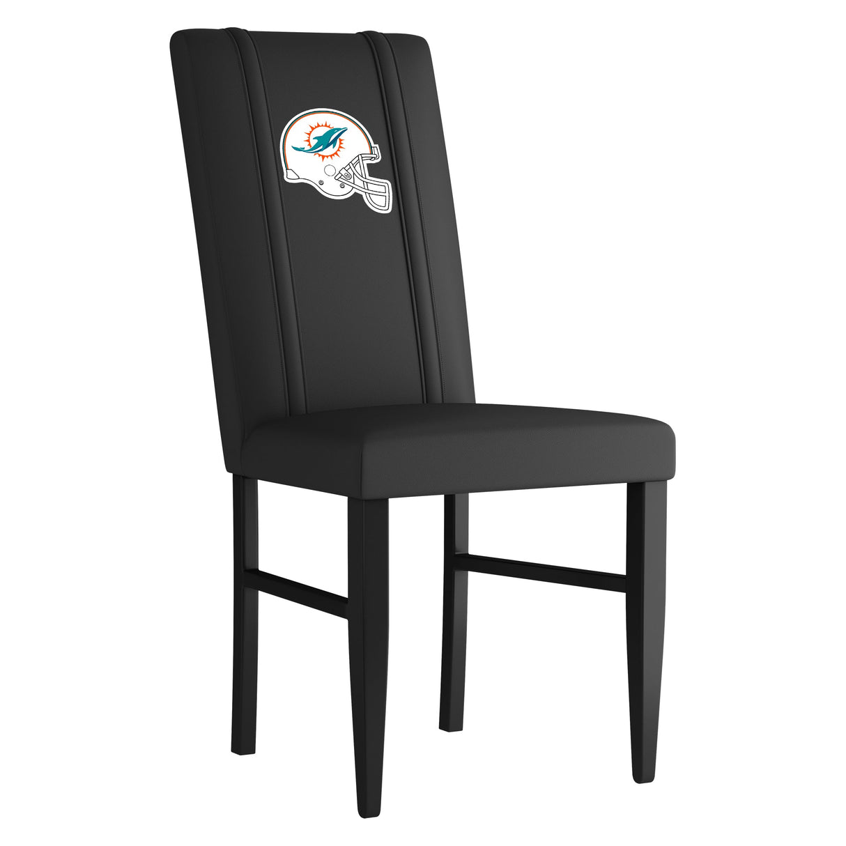 Side Chair 2000 with Miami Dolphins Helmet Logo Set of 2
