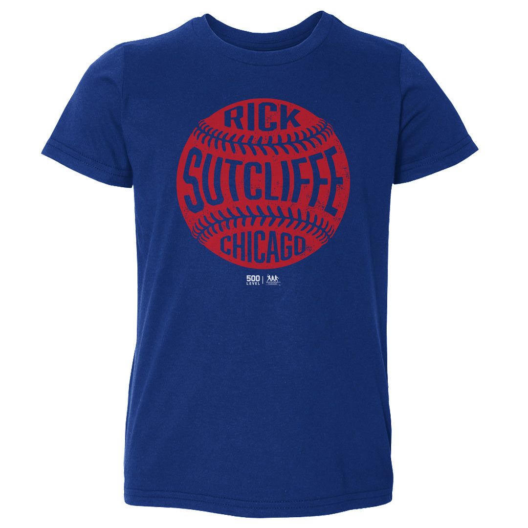 Rick Sutcliffe Chicago C Vintage Baseball WHT
