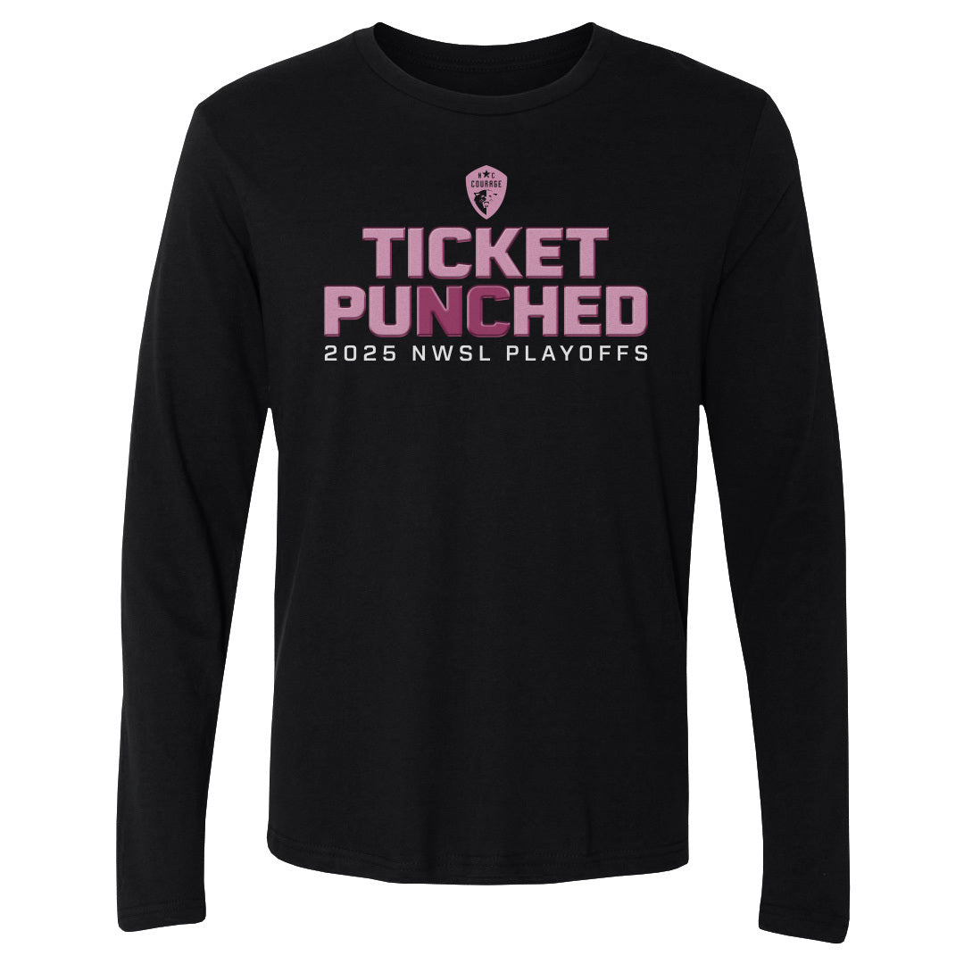 North Carolina Courage Ticket Punched 2025 WHT