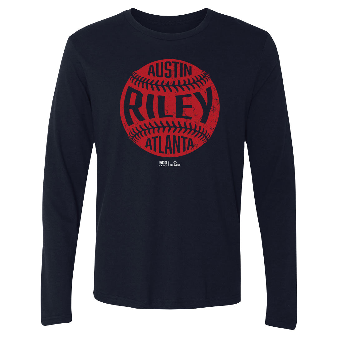 Austin Riley Atlanta Vintage Baseball WHT