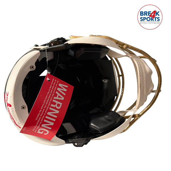 San Francisco 49ers Full Size Authentic SpeedFlex Football Helmet 2025 Rivalries - NFL