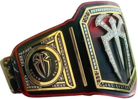 Roman Reigns Wrestling Championship Title Belt Replica - World Heavyweight Championship Belt