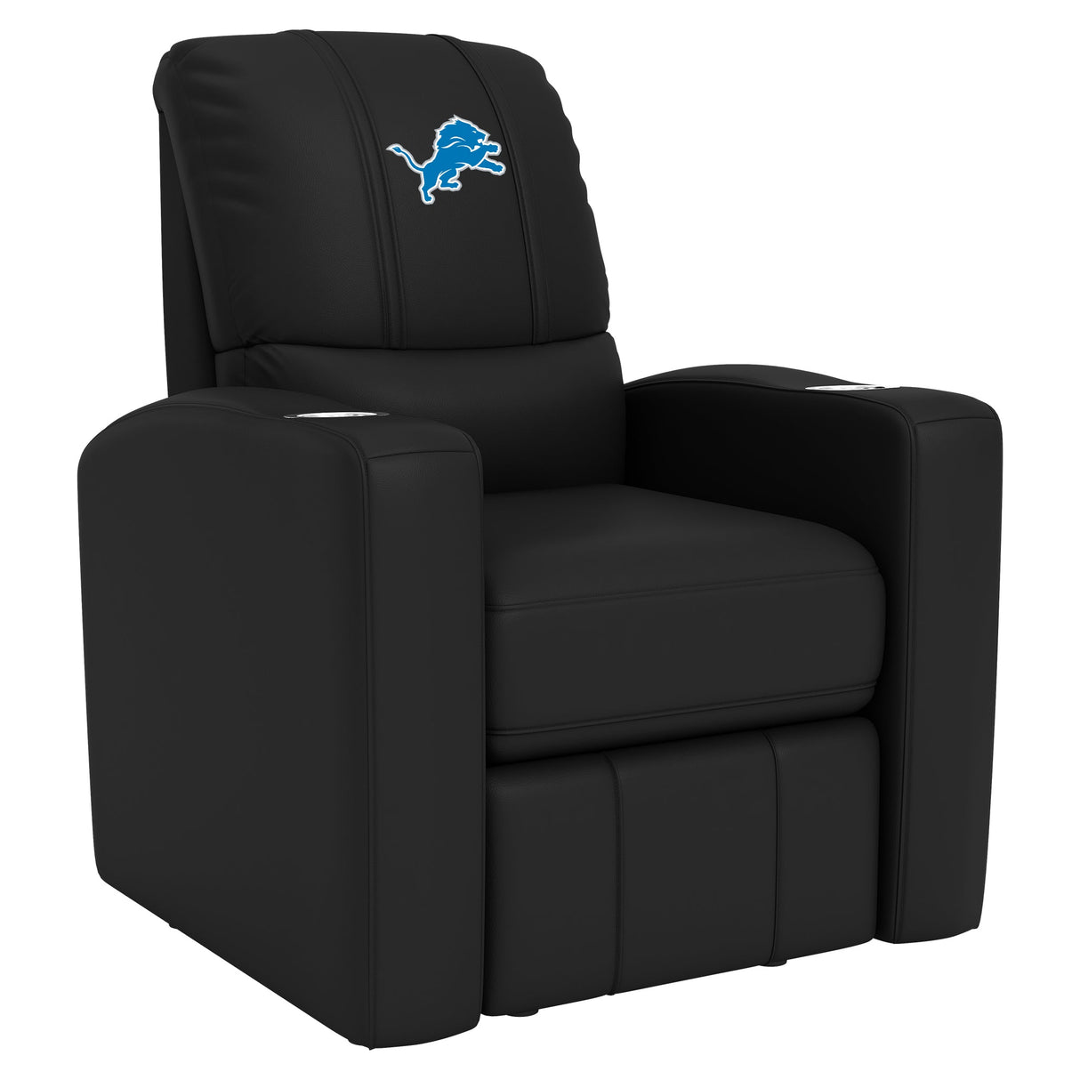 Stealth Recliner with Detroit Lions Primary Logo