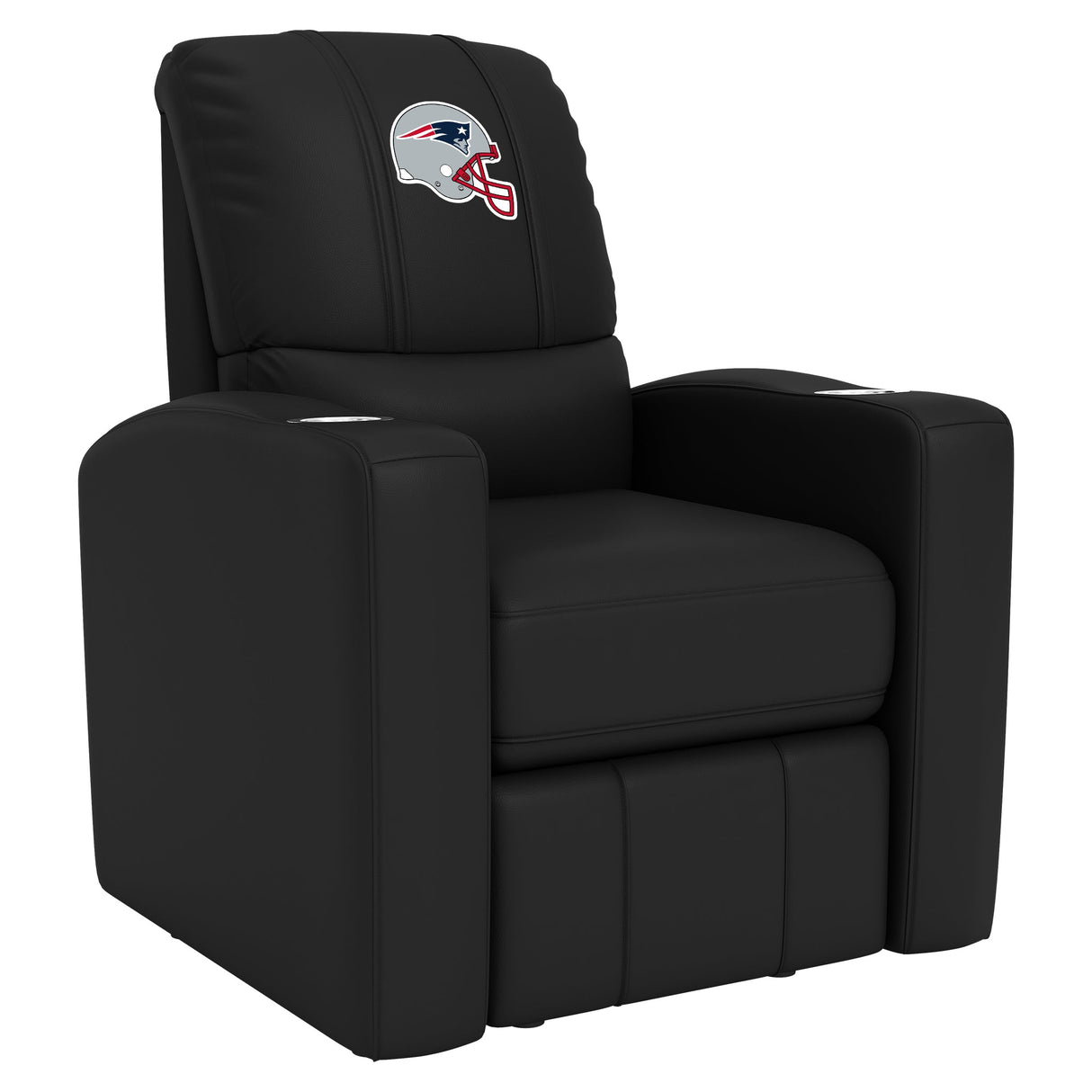 Stealth Recliner with New England Patriots Helmet Logo