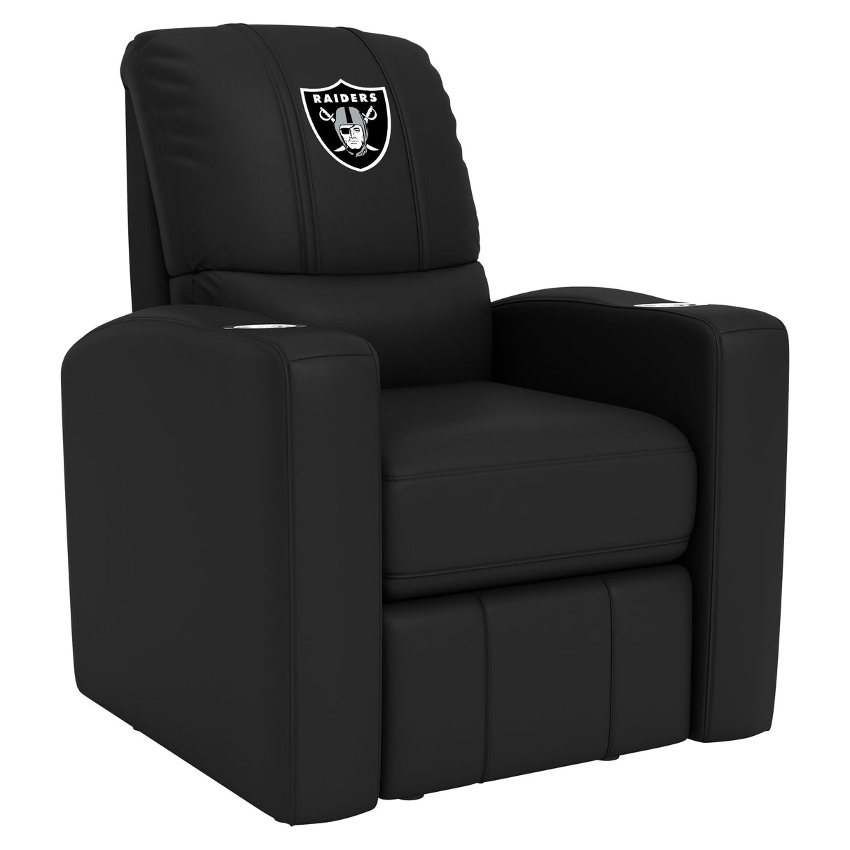 Stealth Recliner with Las Vegas Raiders Primary Logo