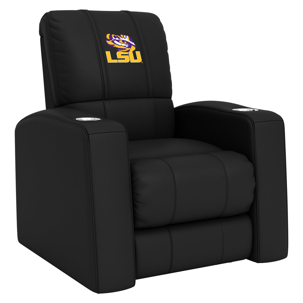 Relax Home Theater Recliner with LSU Tigers Logo