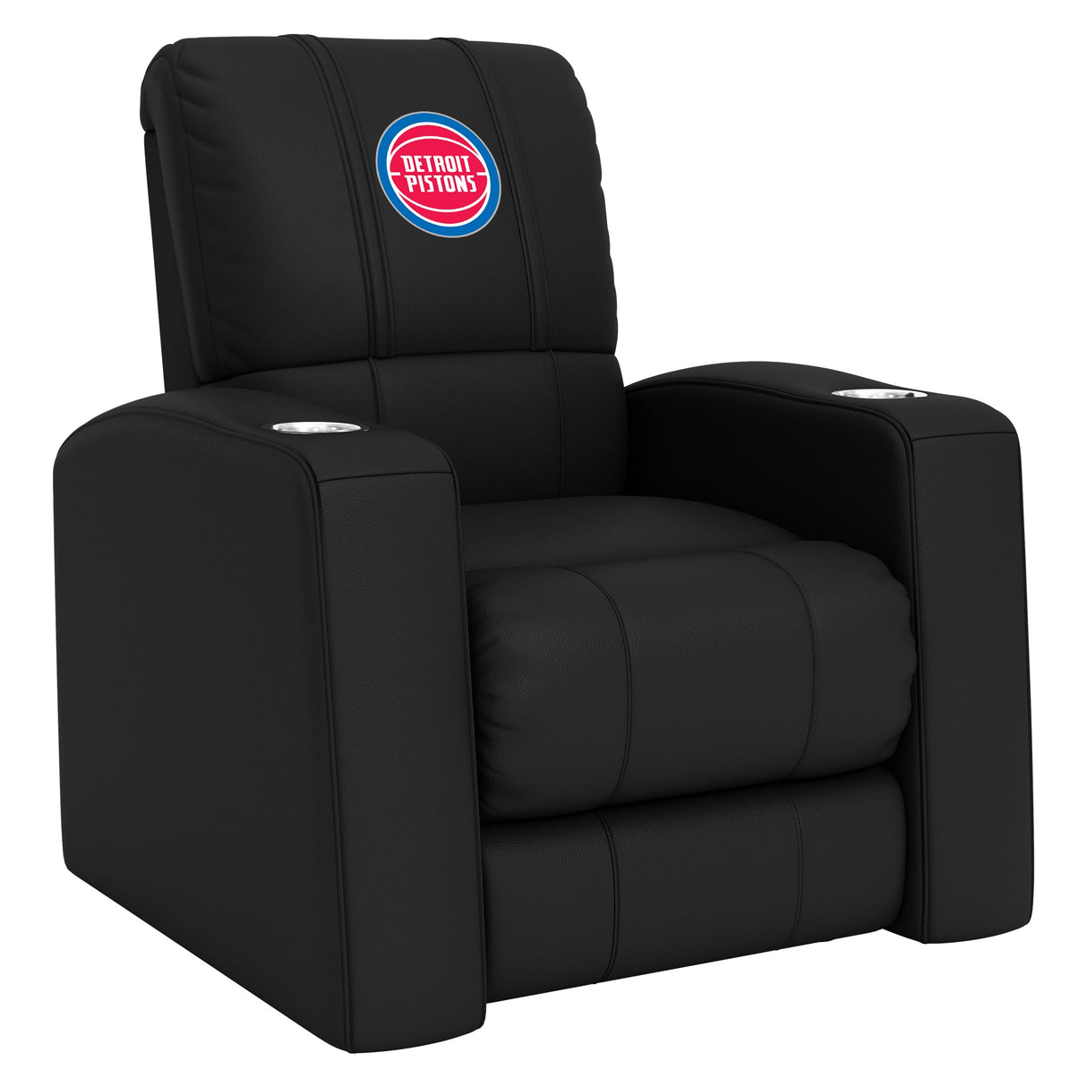 Relax Home Theater Recliner Detroit Pistons Logo