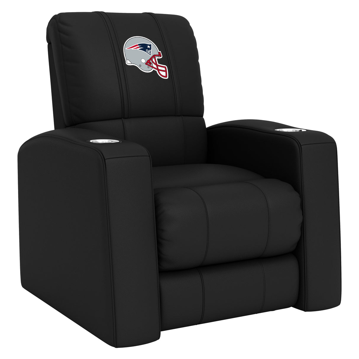 Relax Home Theater Recliner with New England Patriots Helmet Logo