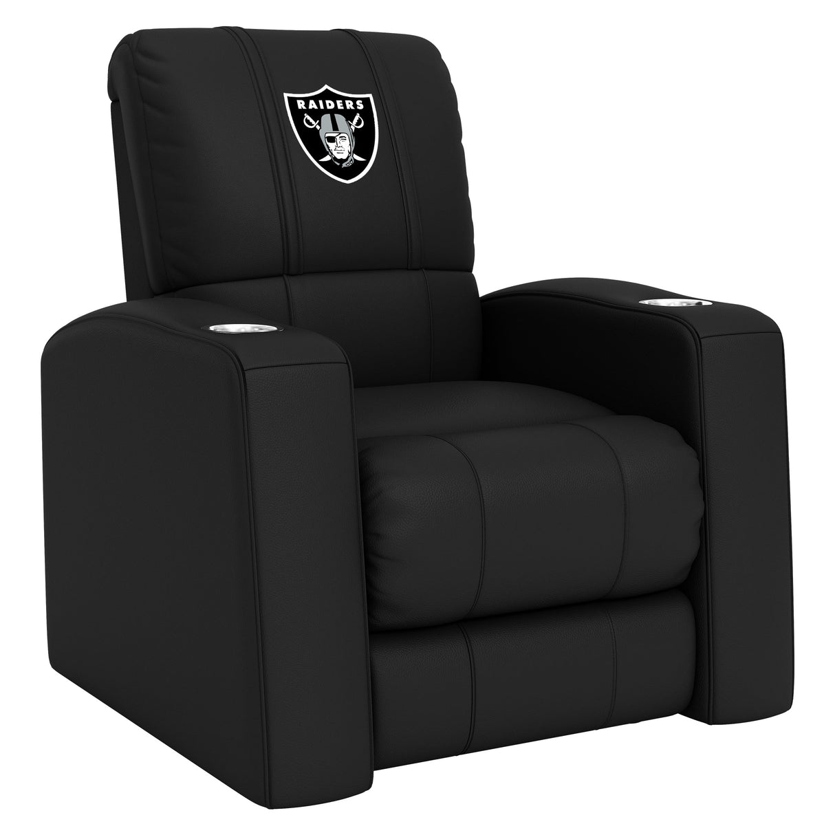 Relax Home Theater Recliner with Las Vegas Raiders Primary Logo