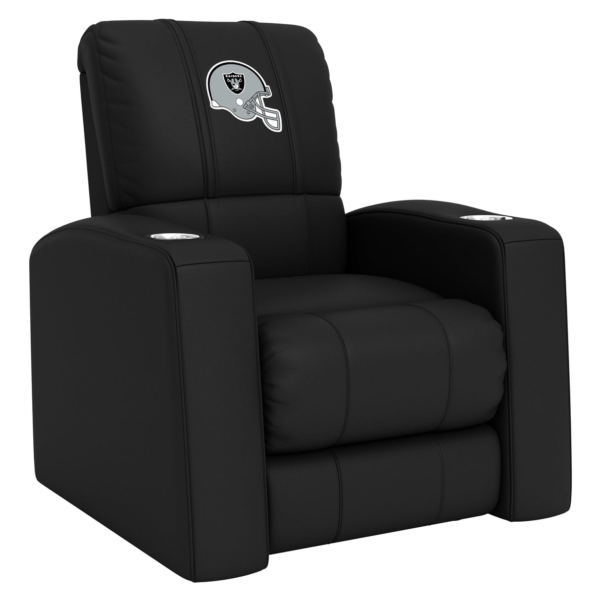 Relax Home Theater Recliner with Las Vegas Raiders Helmet Logo