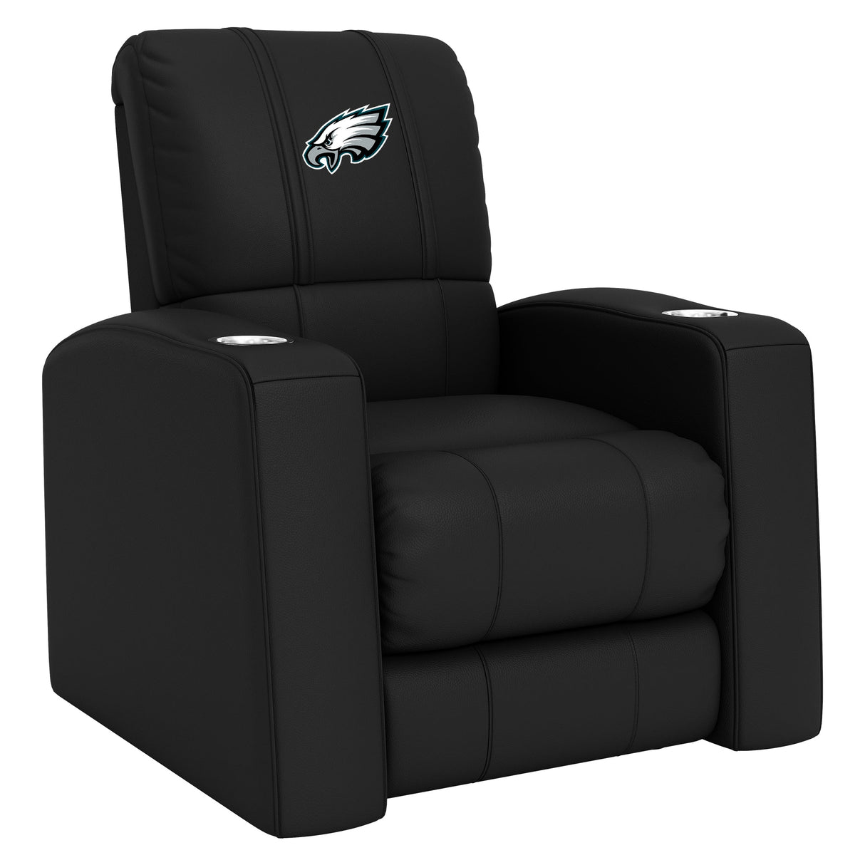 Relax Home Theater Recliner with Philadelphia Eagles Primary Logo
