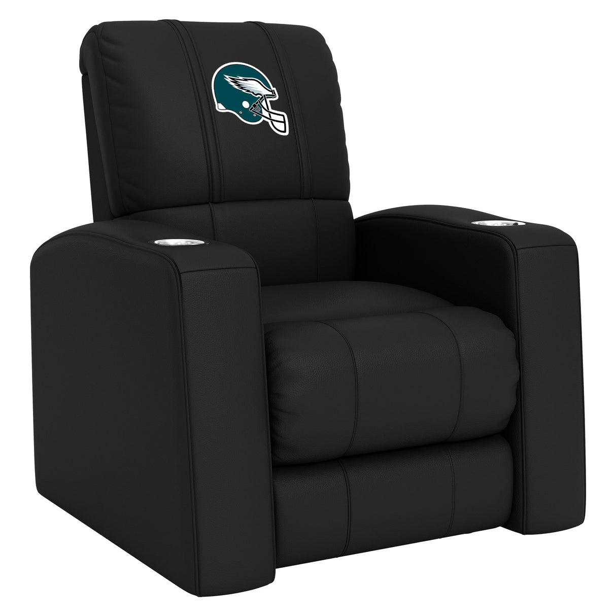 Relax Home Theater Recliner with Philadelphia Eagles Helmet Logo