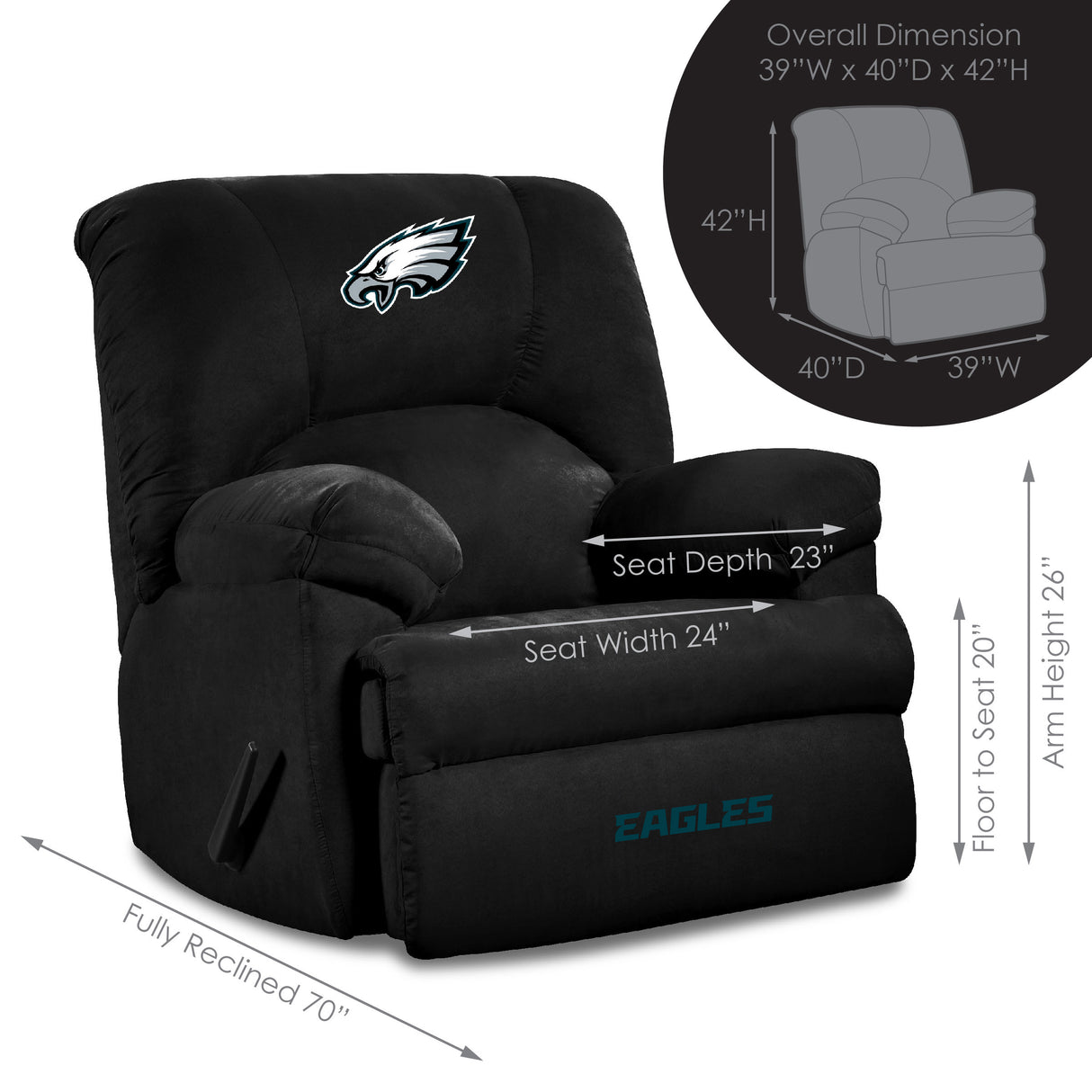 Philadelphia Eagles GM Recliner