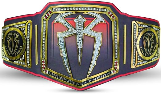 Roman Reigns Wrestling Championship Title Belt Replica - World Heavyweight Championship Belt