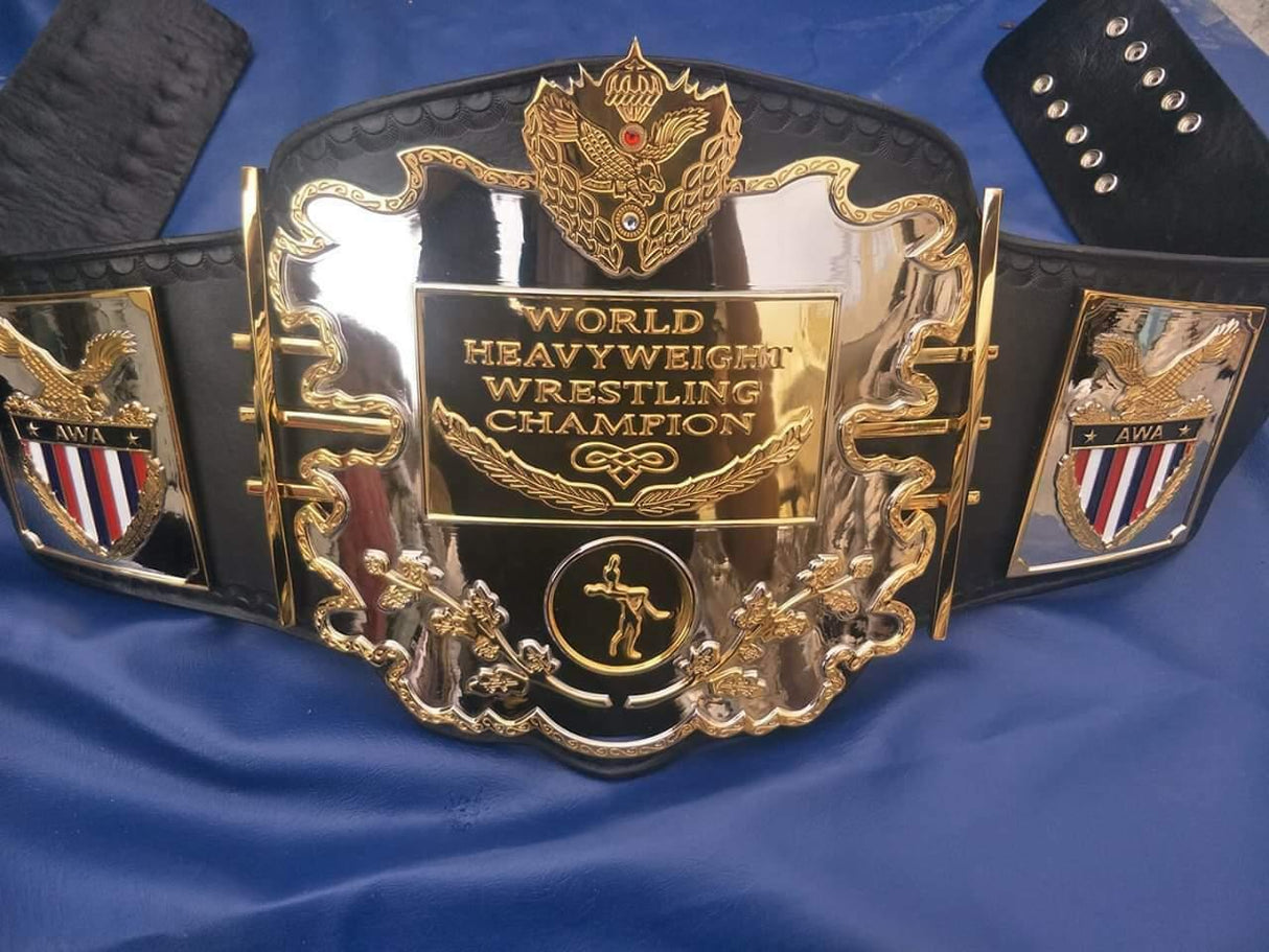 AWA World Heavyweight championship belt