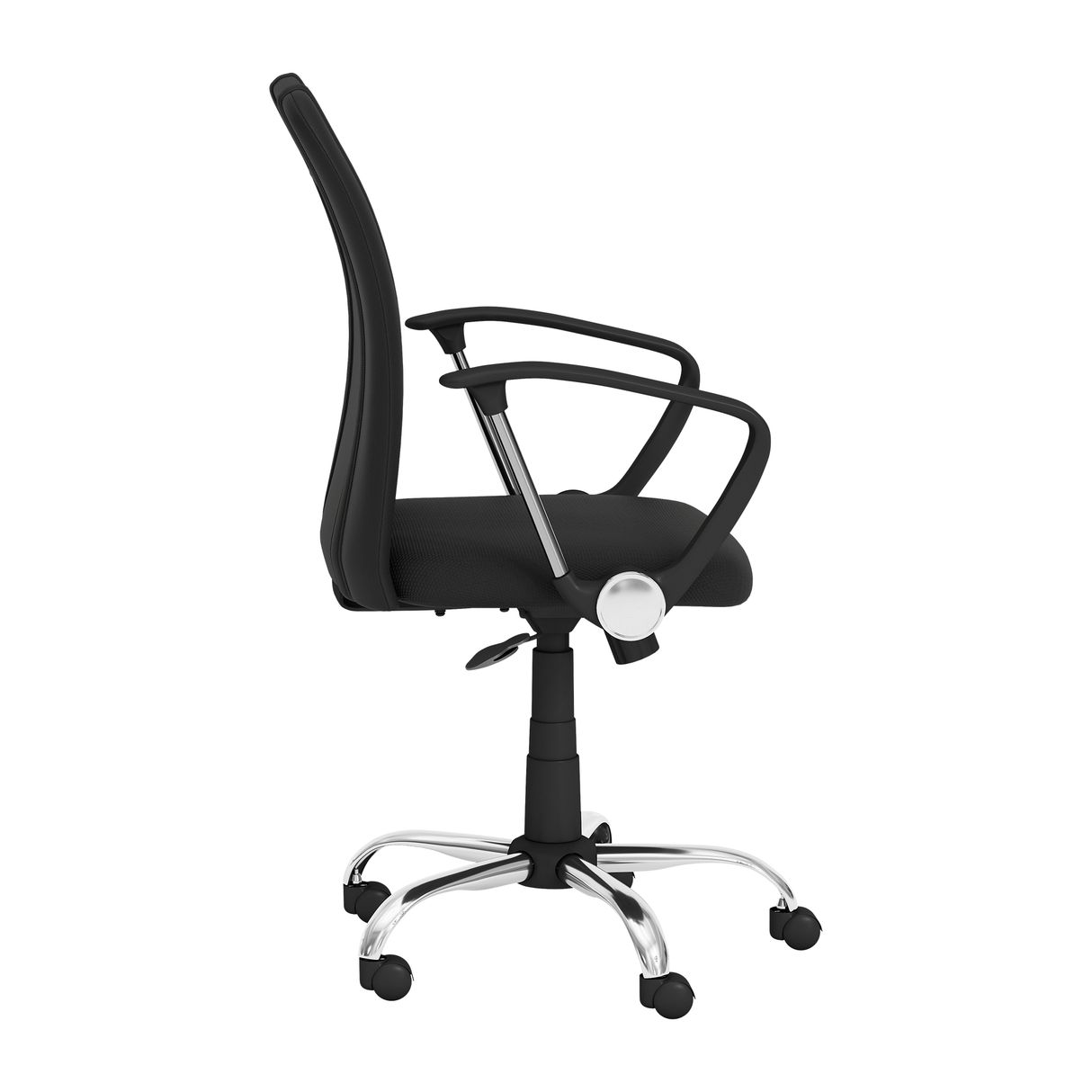 Curve Task Chair with Atlanta Braves 2021 World Champions Logo