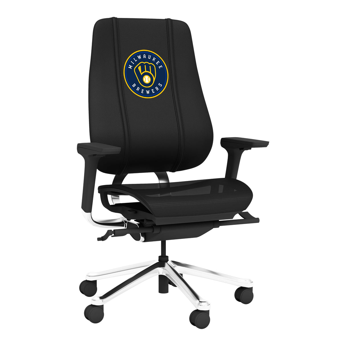 PhantomX Mesh Gaming Chair with Milwaukee Brewers Primary Logo