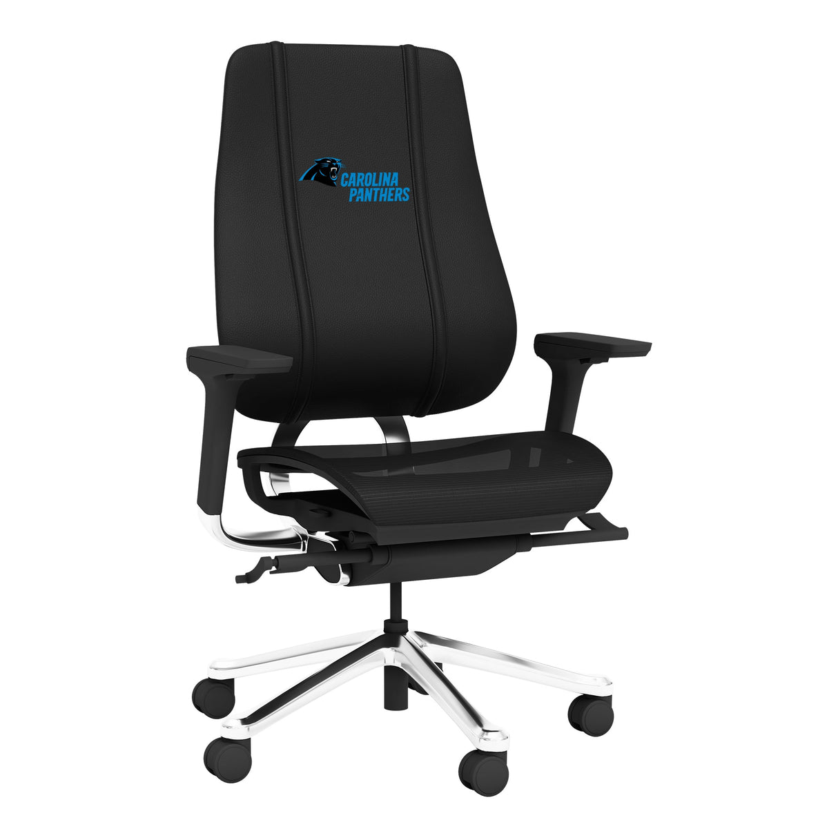 PhantomX Mesh Gaming Chair with Carolina Panthers Secondary Logo