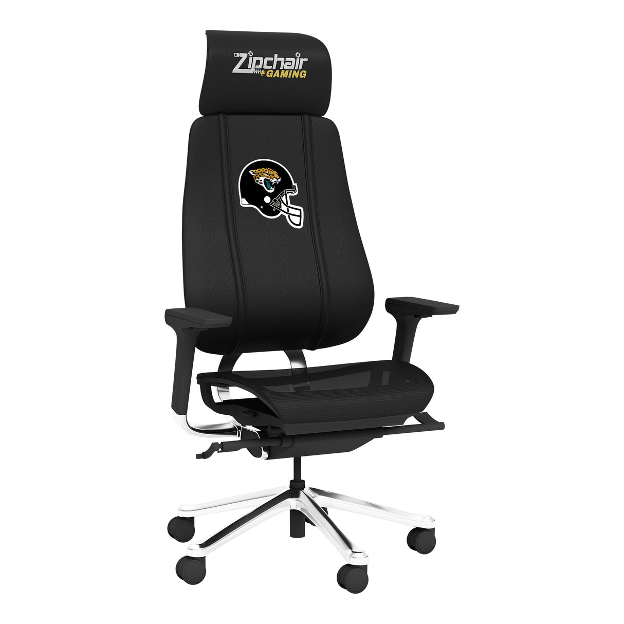 PhantomX Mesh Gaming Chair with Jacksonville Jaguars Helmet Logo