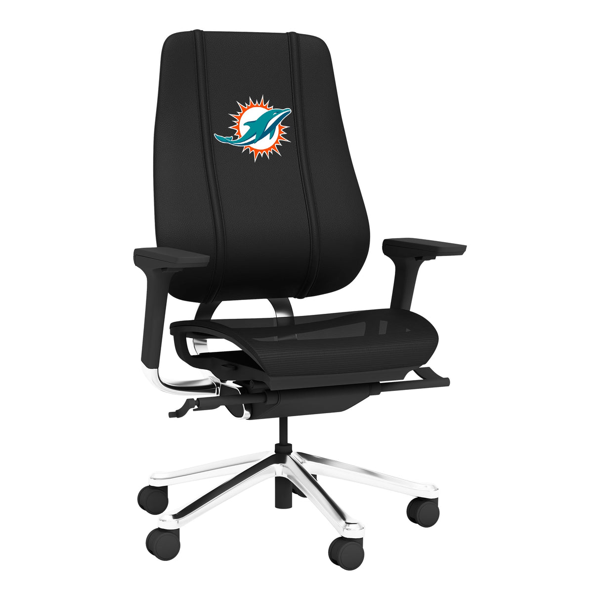 PhantomX Mesh Gaming Chair with Miami Dolphins Primary Logo