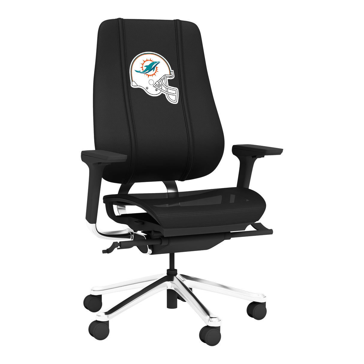 PhantomX Mesh Gaming Chair with Miami Dolphins Helmet Logo