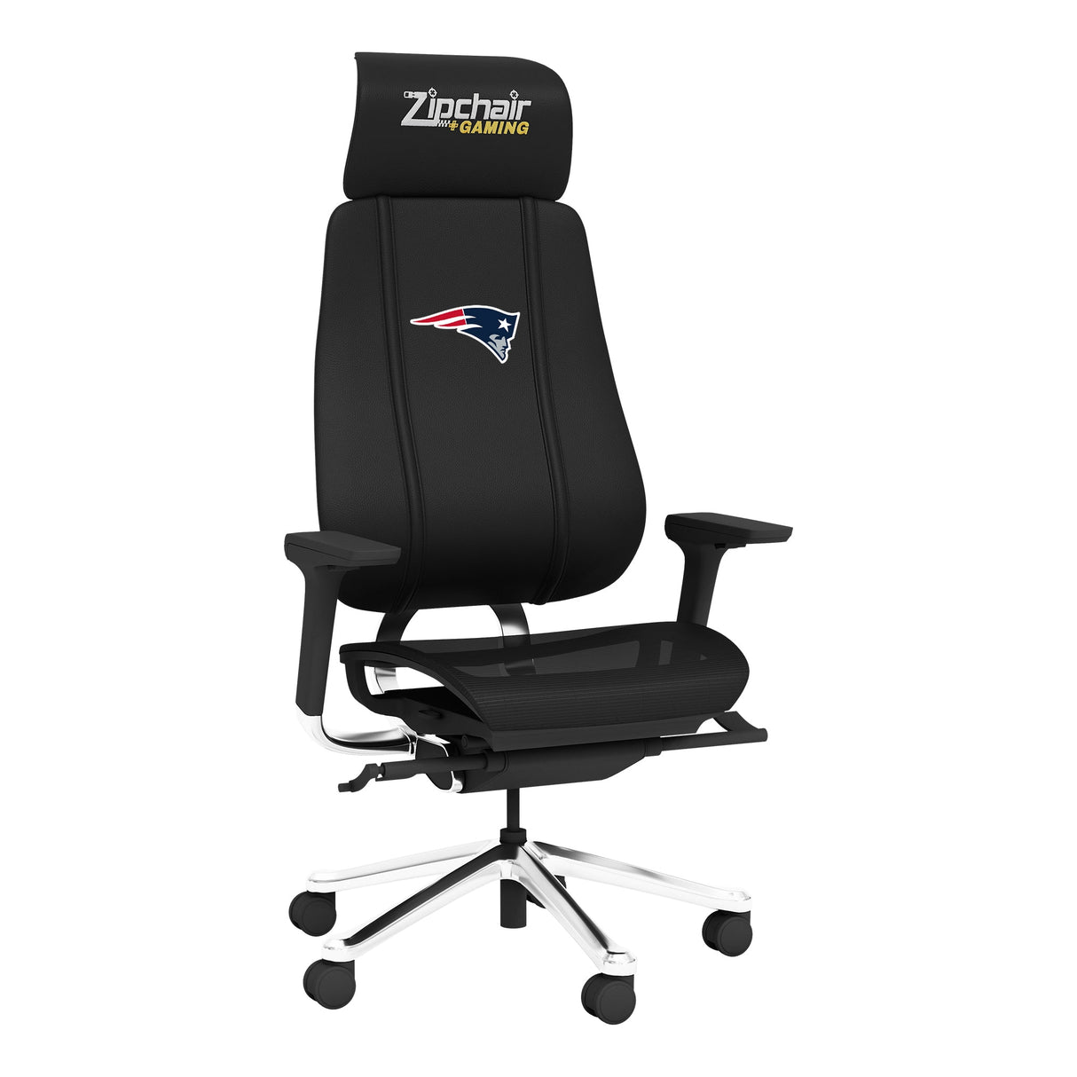 PhantomX Mesh Gaming Chair with New England Patriots Primary Logo