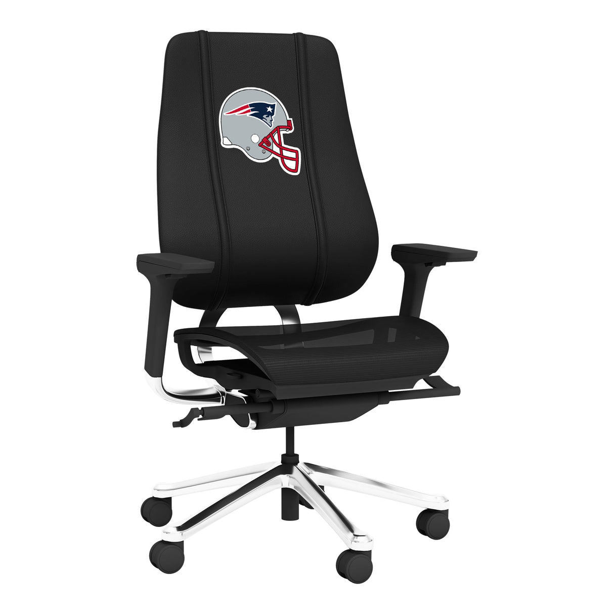 PhantomX Mesh Gaming Chair with New England Patriots Helmet Logo