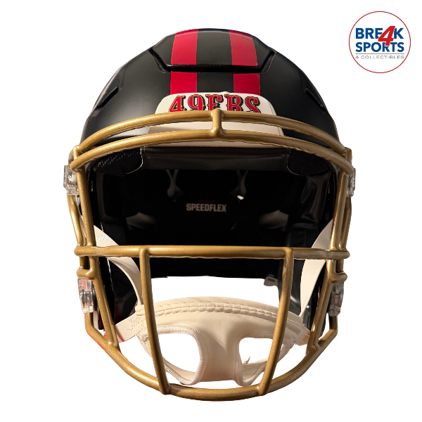 San Francisco 49ers Full Size Authentic SpeedFlex Football Helmet 2025 Rivalries - NFL