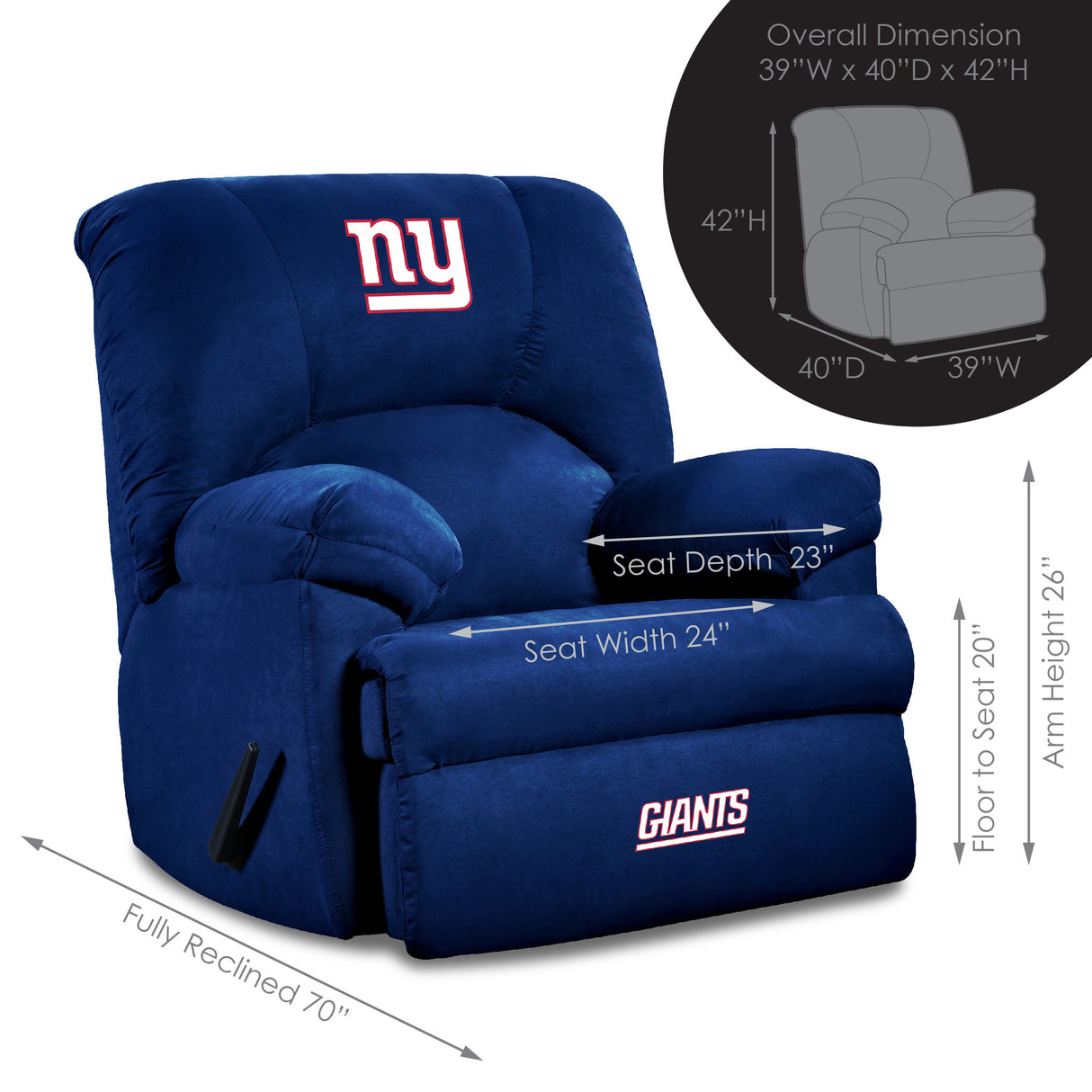 New York Giants GM Recliner