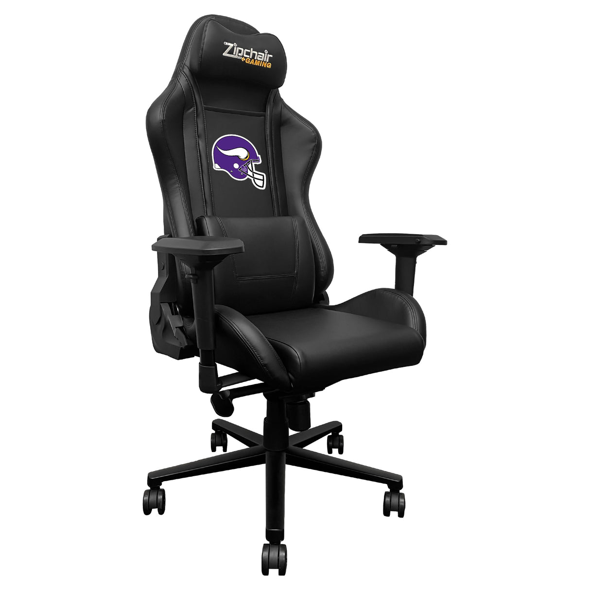 Xpression Pro Gaming Chair with Minnesota Vikings Helmet Logo