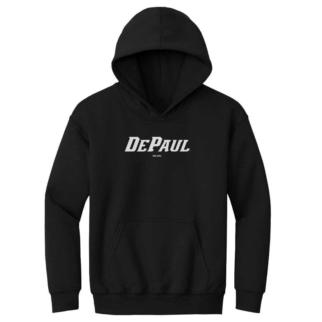 DePaul Blue Demons Wordmark White WHT