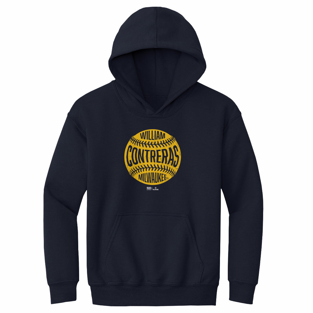William Contreras Milwaukee Vintage Baseball WHT