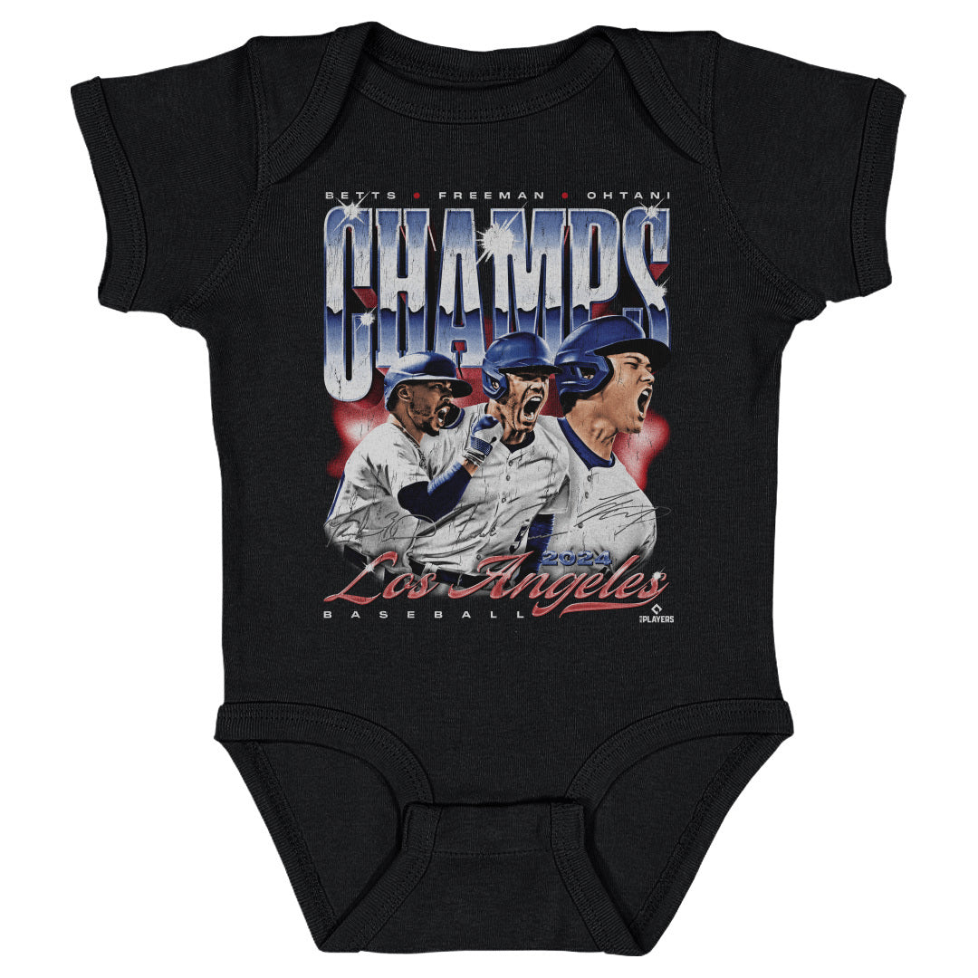Los Angeles Baseball 2024 Champs Trio Vintage WHT