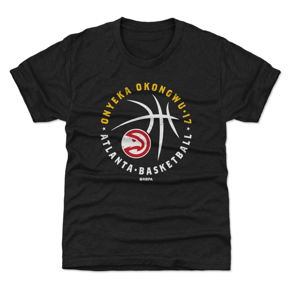 Onyeka Okongwu Atlanta Hawks Player Ball WHT