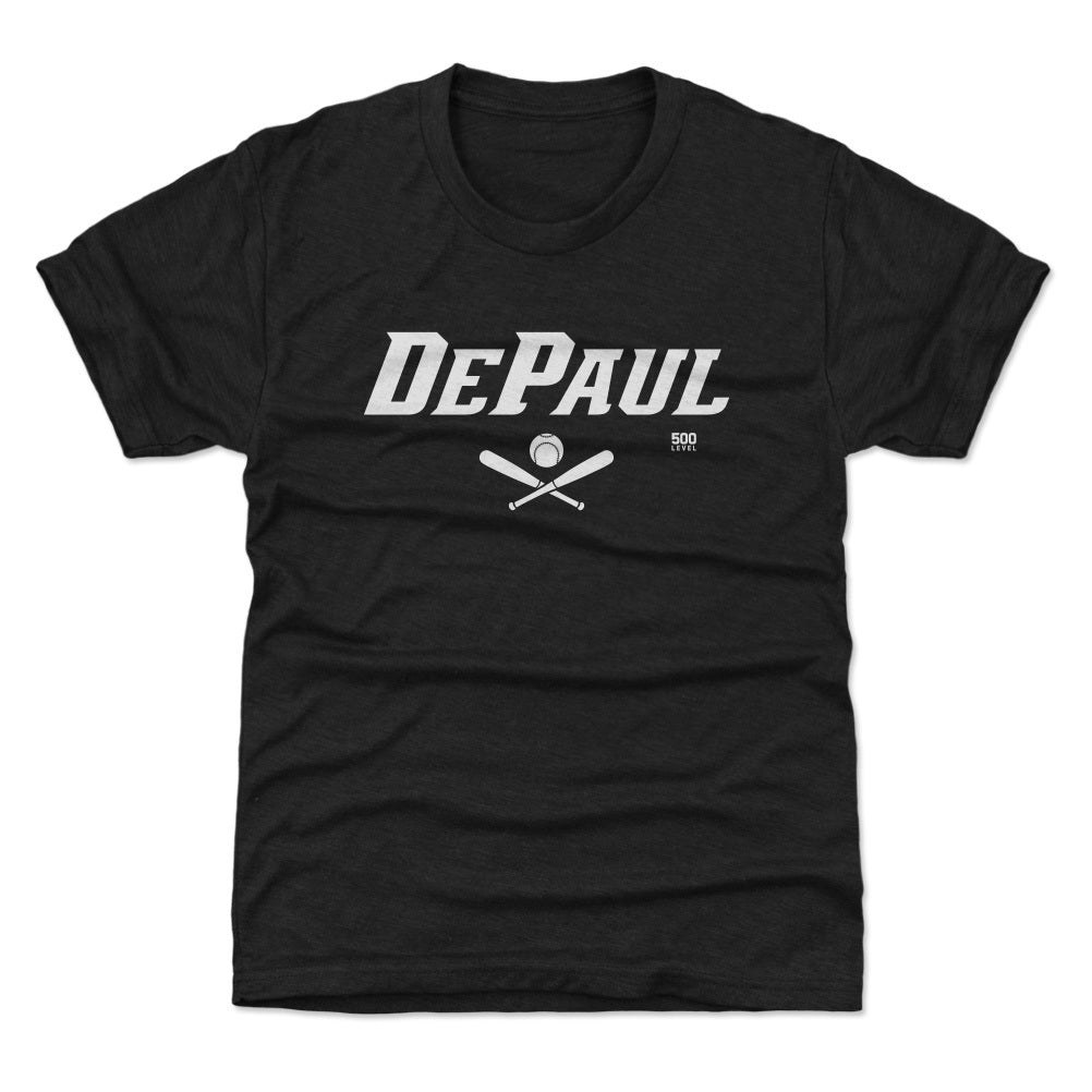 DePaul Blue Demons Softball Minimalist WHT