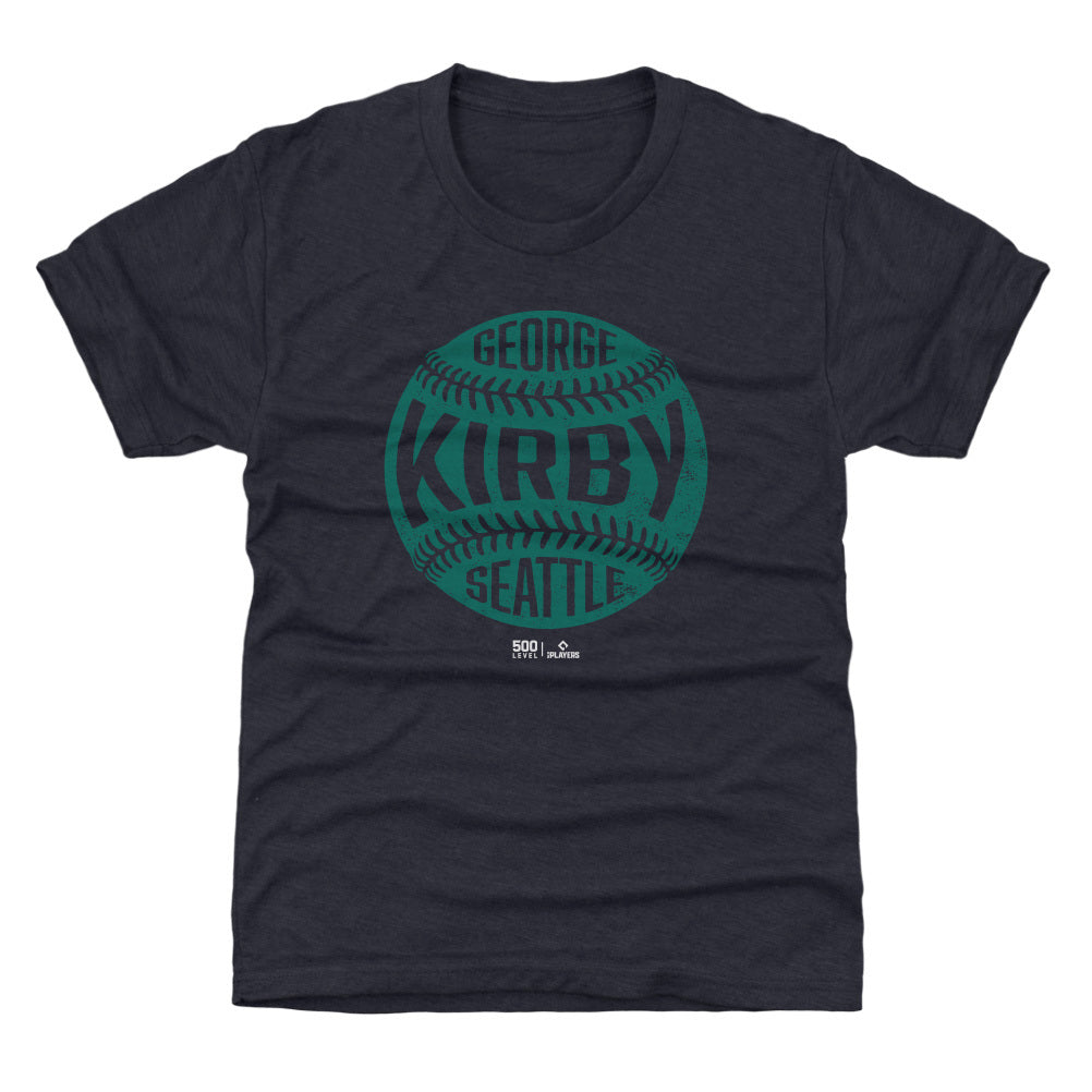 George Kirby Seattle Vintage Baseball WHT