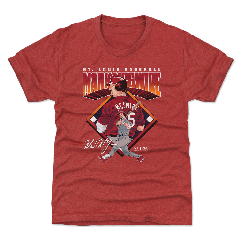 Mark McGwire St. Louis Baseball Diamond WHT
