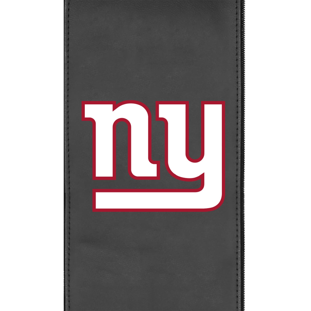 Silver Loveseat with New York Giants Primary Logo