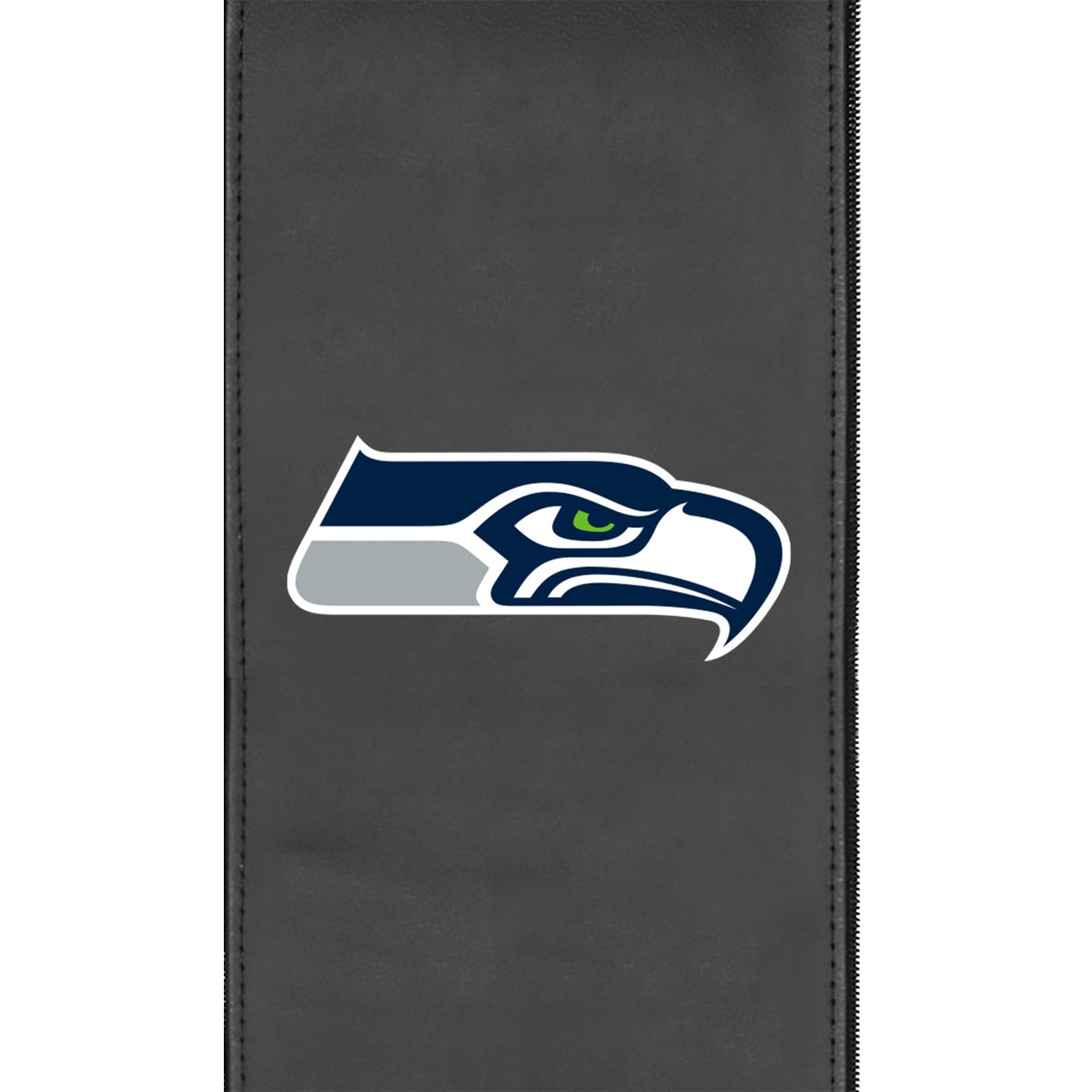 Silver Sofa with Seattle Seahawks Primary Logo