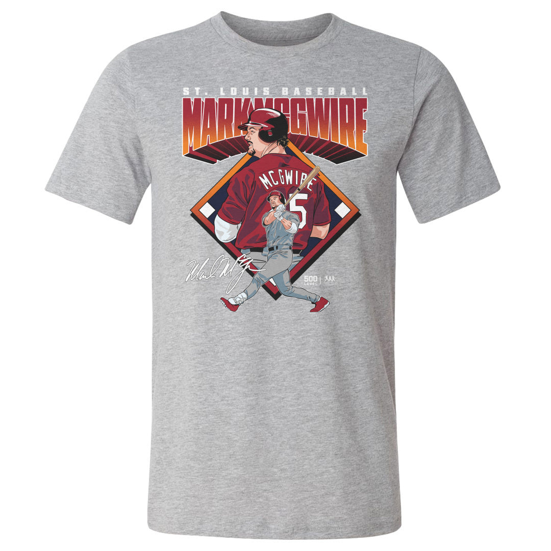 Mark McGwire St. Louis Baseball Diamond WHT