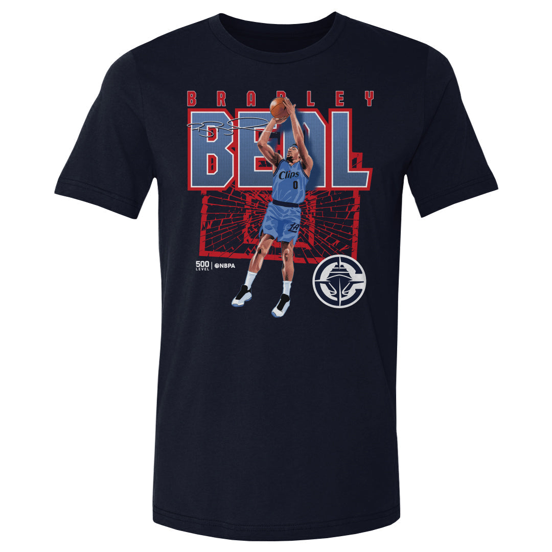 Bradley Beal Los Angeles Clippers Shattered WHT