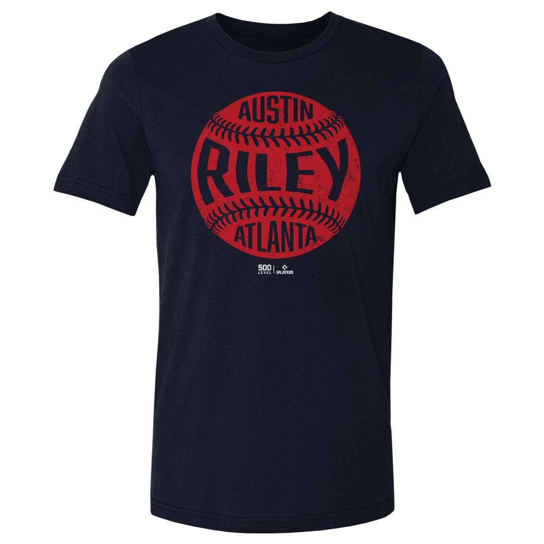 Austin Riley Atlanta Vintage Baseball WHT