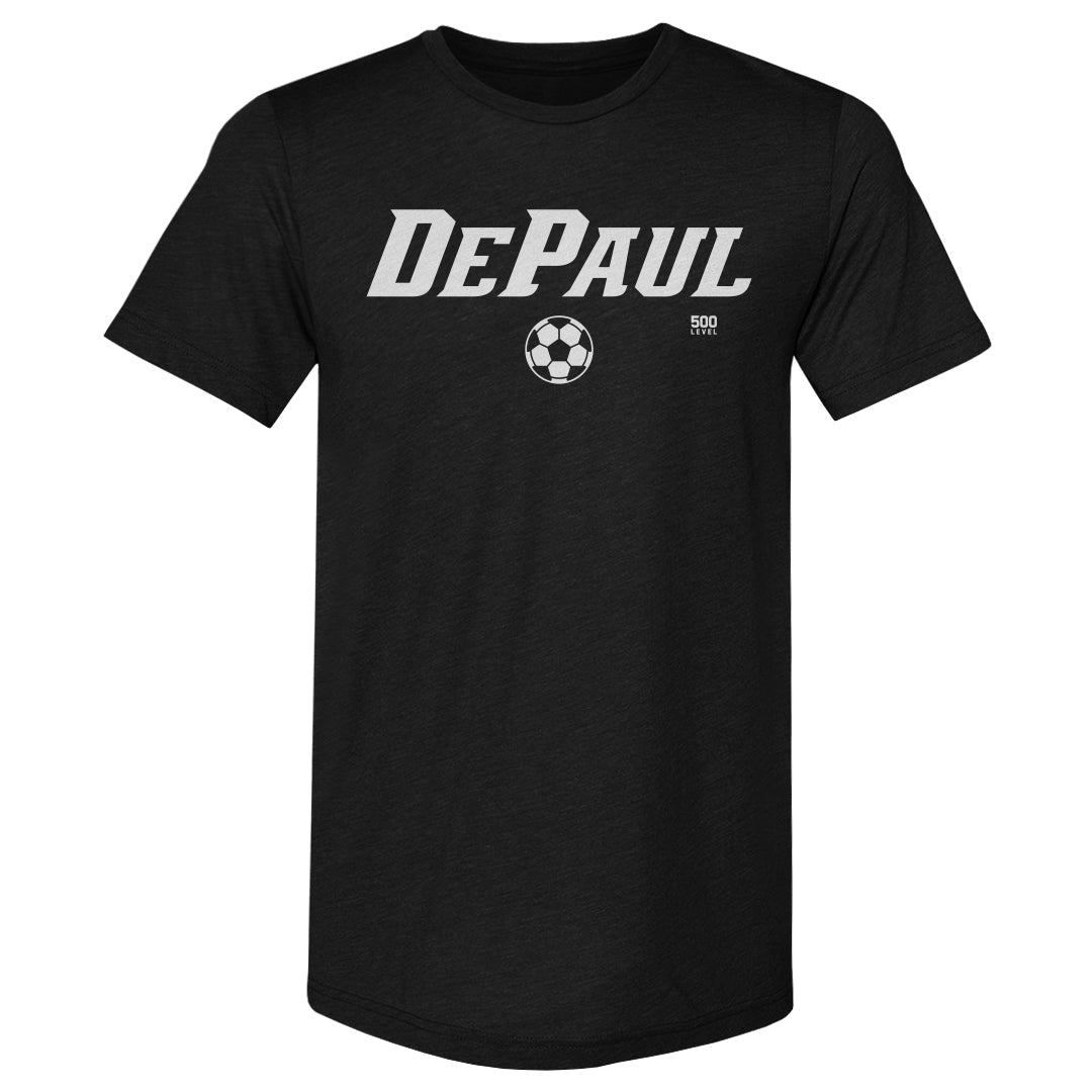 DePaul Blue Demons Soccer Minimalist WHT