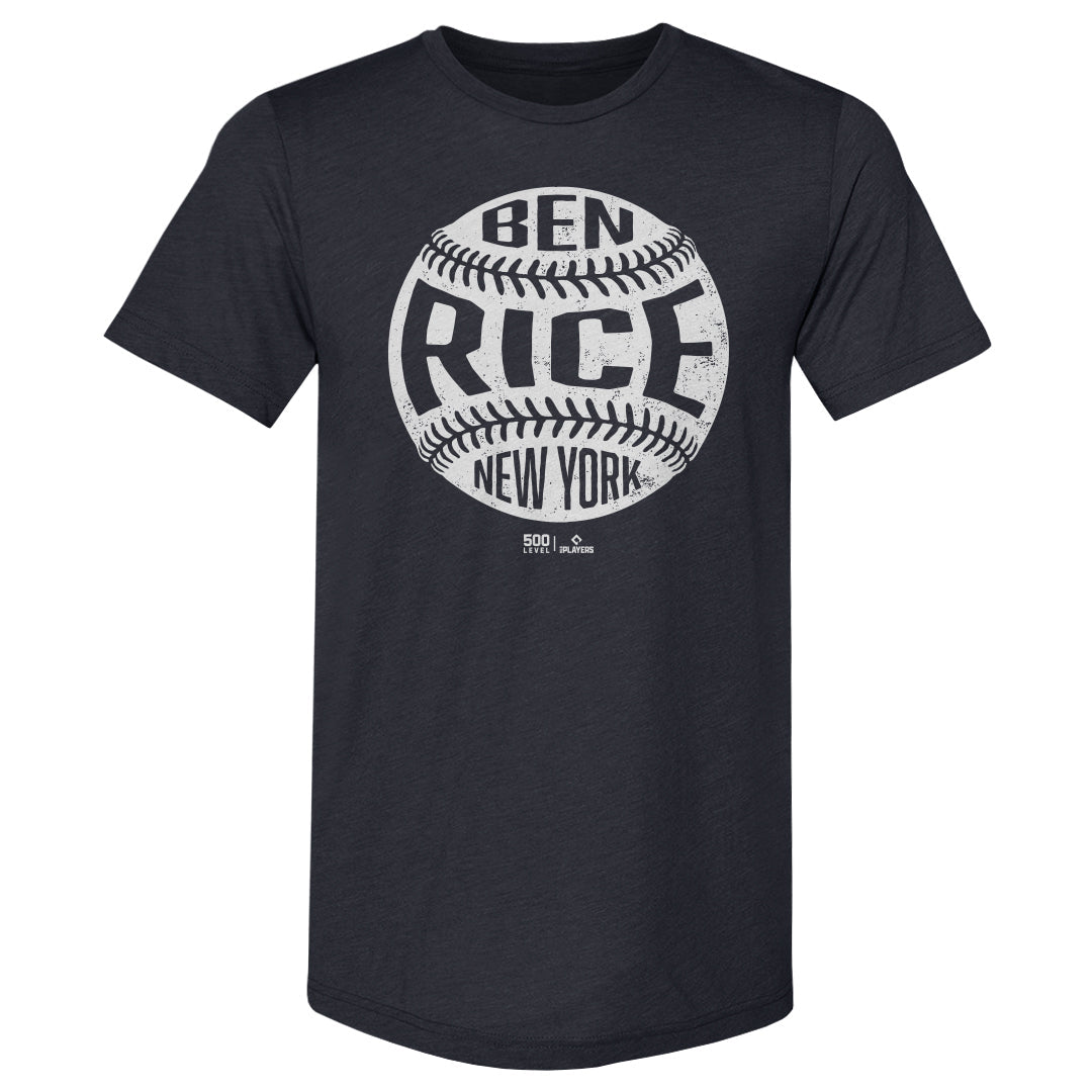 Ben Rice New York Y Vintage Baseball WHT
