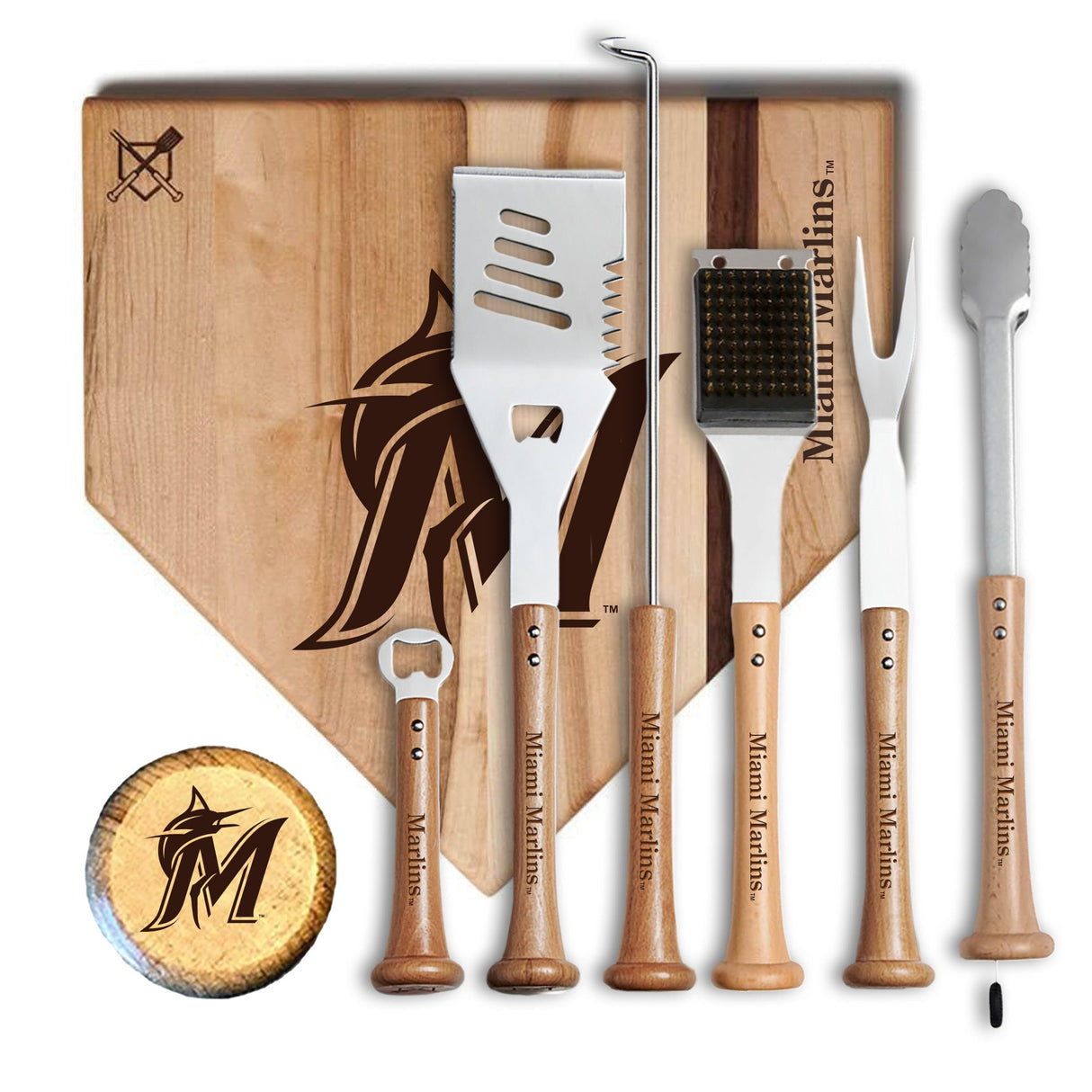 Miami Marlins MVP Grill Set