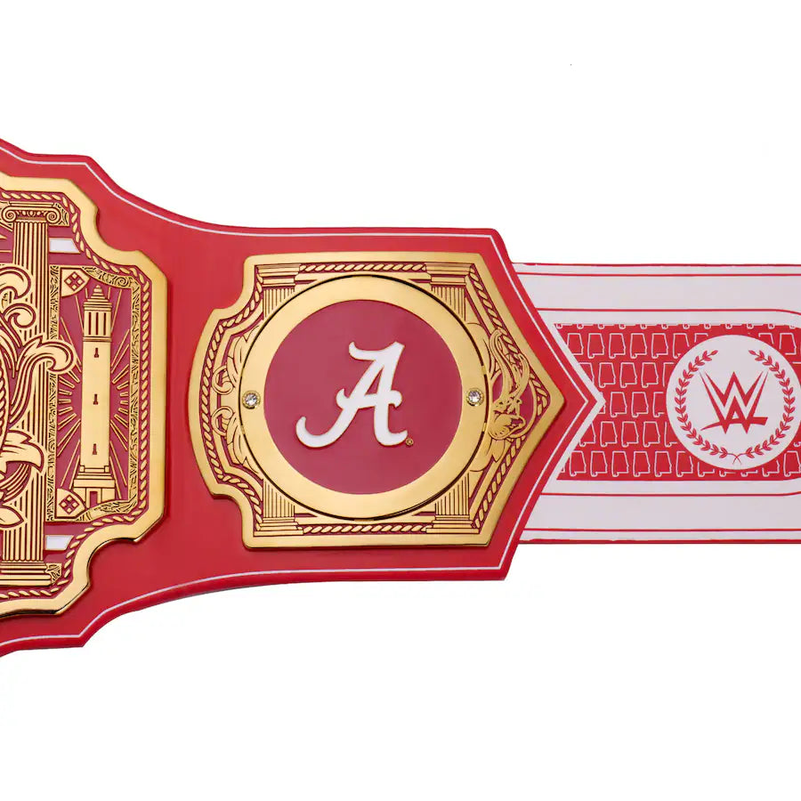 Alabama Crimson Tide WWE Legacy Title Belt