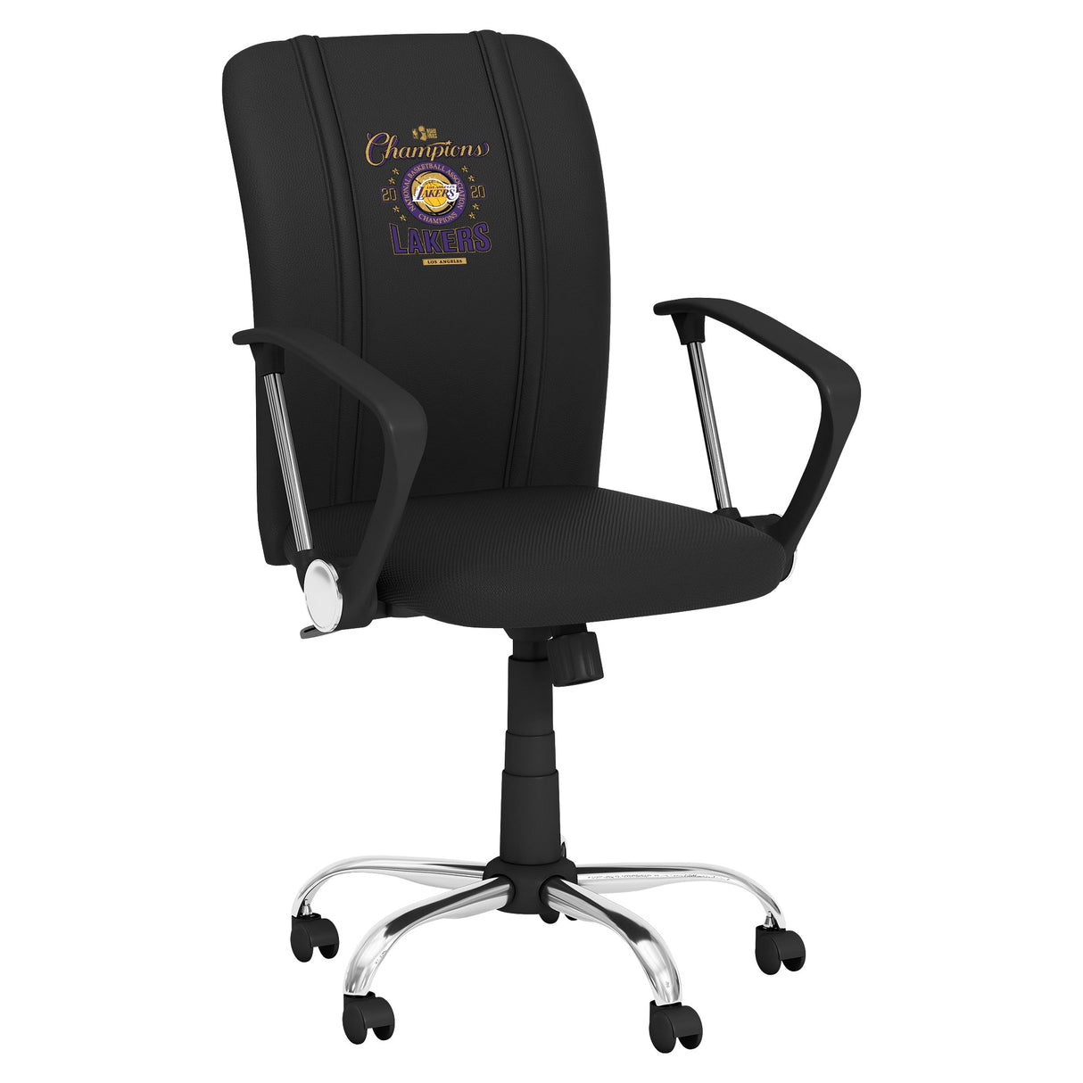 Curve Task Chair with Los Angeles Lakers 2020 Champions Logo